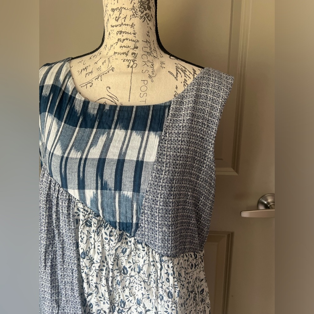 HOLDING HORSES Ivy Patchwork Aline Mini Dress - Picture 3 of 8